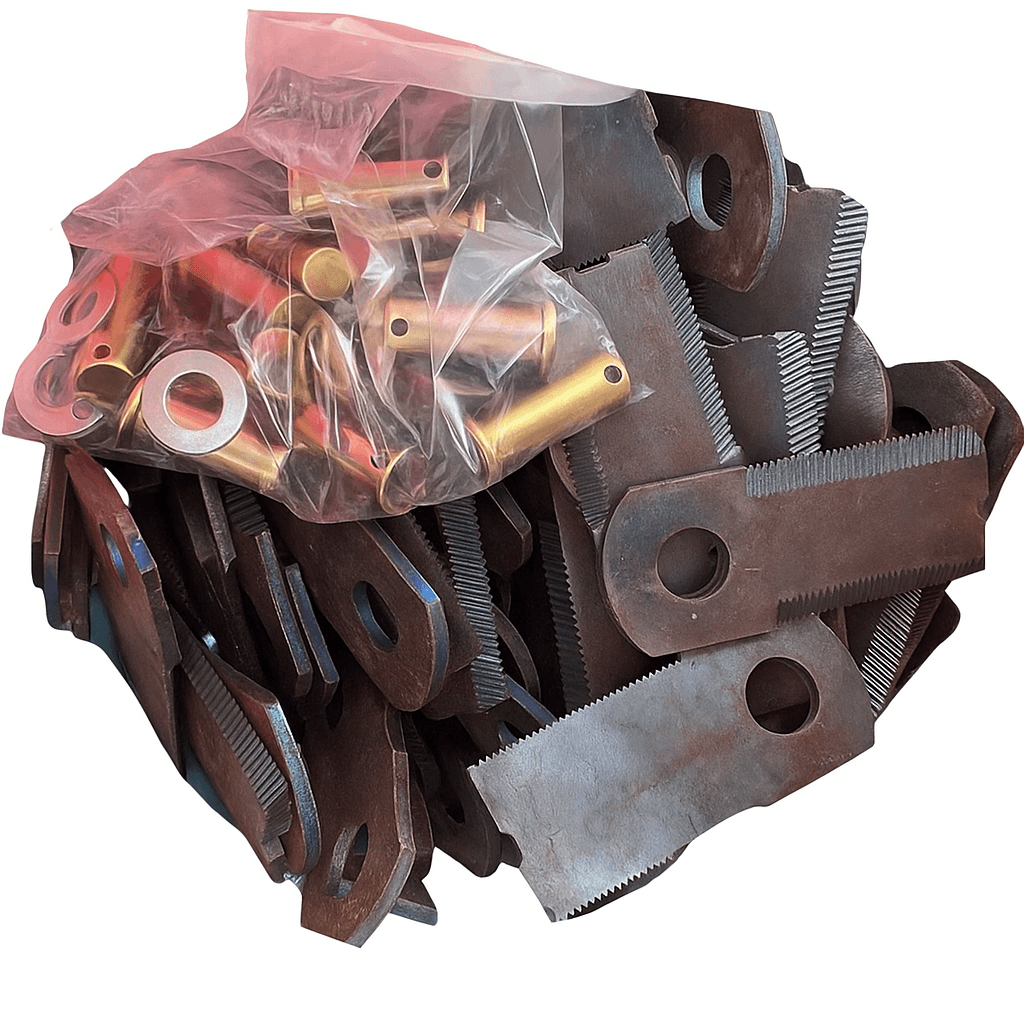 Flail Mower Blades – 32 Pieces Heavy-Duty Replacement Set